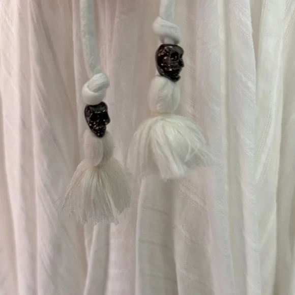 Zadig & Voltaire Ranil White Long Sleeve Dress - Picture 5 of 13